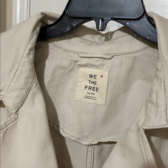 Free People We the Free Perry washed trench coat in oak - Picture 6 of 9